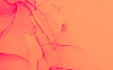 Portakal suyu taklidi. Çağdaş Sanat. Suluboya Baskı. Banner 'a su sıçrat. Alkol Mürekkebi Sanatı. Parlak suluboya deseni. Soyut Sıçrama. Islak Sanat Yazıcısı. Kırmızı Alkol Mürekkep Gömleği. 