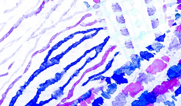 Indigo Artistic Dirty Art Smutsig Konstmålning Våttmålning Akvarelltryck Purple Tie — Stockfoto