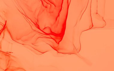 Kırmızı Çağdaş Sanat. Soyut arkaplan. Suluboya Baskı. Suluboya deseni. Soyut Sıçrama. Islak Sanat Yazıcısı. Parlak Alkol Mürekkep Tasarımı. Mürekkep Graffiti. Alkol dokusu. Mercan 