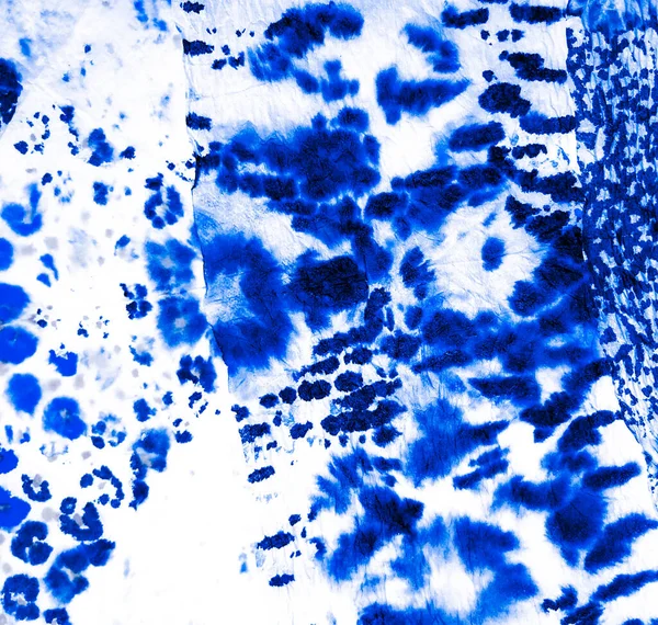 深い青色のダーティアート絵画 芸術的なダーティアート ぬれたアートプリント 水彩プリント インディゴ プリント アクエラレの質感 ブラッシュバナー ホワイト ブラッシュド — ストック写真