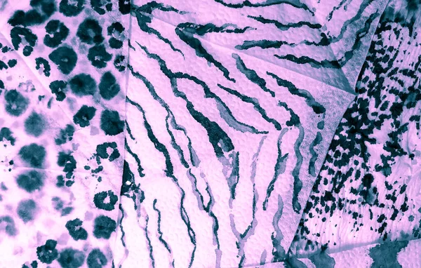 青い芸術的なダーティアート ダーティアートの背景 ぬれたアートプリント スプラッシュバナー バティック インディゴ水彩プリント ブラシの落書き ピンクアクエラレの質感 紫のネクタイ Die — ストック写真