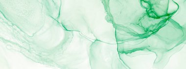 Koyu yeşil soyut resim. Soyut Tasarım. Suluboya deseni. Mürekkep Graffiti. Alkol Mürekkebi Sanatı. Yeşil Islak Sanat Yazıcısı. Banner 'a su sıçrat. Suluboya doku. Çiçek Sanatçısı Alkol Mürekkebi.