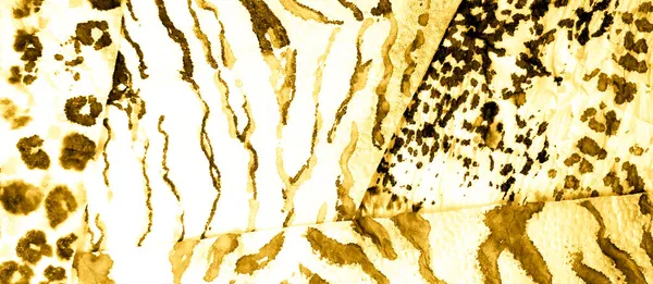 奢华肮脏的艺术背景 湿法艺术印刷品 Aquarelle纹理 刷横幅 白色水花旗 领带染料印花 金色水彩印 白领带 — 图库照片