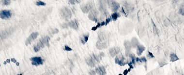 Gri Kirli Sanat Ressamlığı. Kirli Sanat Arkaplanı. Suluboya Baskı. Islak Sanat Yazıcısı. Banner 'ı fırçaladım. İndigo Aquarelle dokusu. Gümüş kravat boyası. Banner 'a su sıçrat. Dye Batik 'i bağla. Mavi