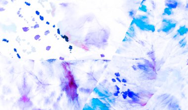 Mavi Sanatsal Kirli Sanat. Kirli Sanat Arkaplanı. Suluboya Baskı. Aquarelle dokusu. Banner 'ı fırçaladım. Çivit yağışlı sanat baskısı. Mor kravat boyası. Dişlerimi fırçaladım. Kravat boyası. Parlak