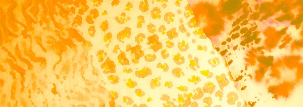 Жовтий Брудний Живопис Абстрактне Брудне Мистецтво Вологий Художній Принт Aquarelle — стокове фото