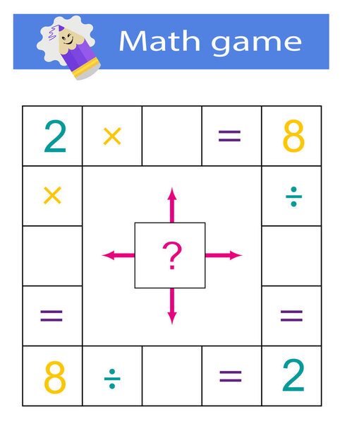   Воспитательная игра для маленьких детей. Печатный лист учебника по математике для детей.