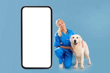 Hemşire Pozisyonu ve Köpek Dev Beyaz Hücre Ekranı