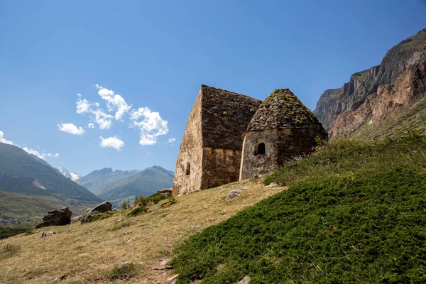 Μεσαιωνική Νεκρόπολη Eltyubu Στο Kabardino Balkaria — Φωτογραφία Αρχείου