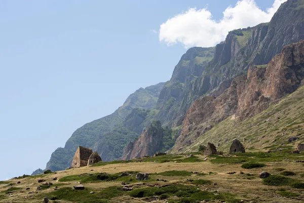 Medieval Necropolis Eltyubu Kabardino Balkaria — Stock Photo, Image