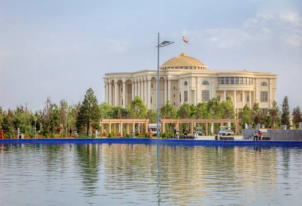 Palace Nation Centrala Dushanbe — Stockfoto