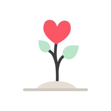  Rose Flower Color Vector Icon