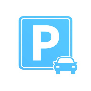 Otopark Rengi Vektörü Simgesi