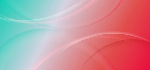 Абстрактна Хвиля Модний Геометричний Абстрактний Фон Яким Зеленим Червоним Градієнтом — стоковий вектор