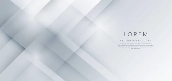 Abstract Modern White Grey Gradient Geometric Diagonal Background You Can — Stockvektor