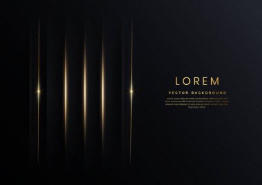 Siyah ve gri gradyan katman ve gölge ile soyut şablon 