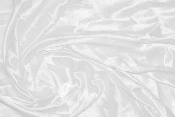 White Gray Fabric Cloth Background — ストック写真