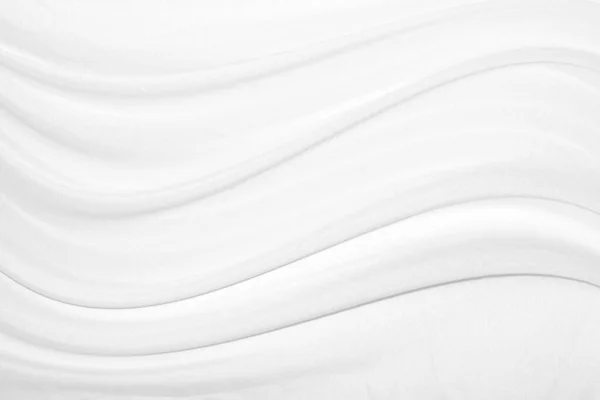 Texturen Hintergrund Abstraktes Weißes Stoffhintergrundmuster Mit Weichen Wellen Eignet Sich — Stockfoto
