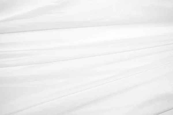 テクスチャ背景抽象的な白い生地の背景パターンで柔らかい波は 透明性と流れが必要なドレスやスーツに適しています — ストック写真