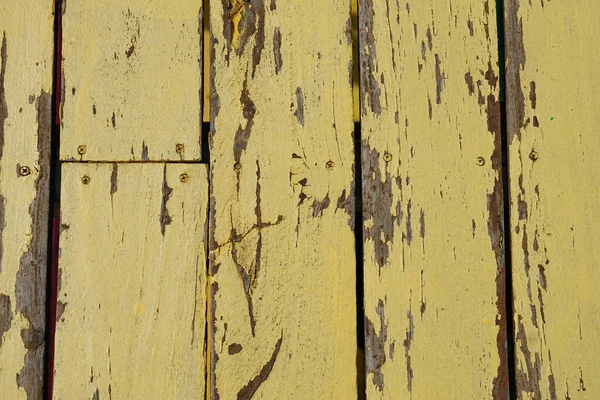 Old Wooden Background Has Peeling Paint — Stock Photo, Image