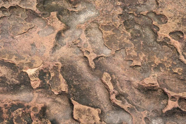 Fondo Piedra Fue Erosionado Por Viento Creando Hermoso Patrón Fondo — Foto de Stock