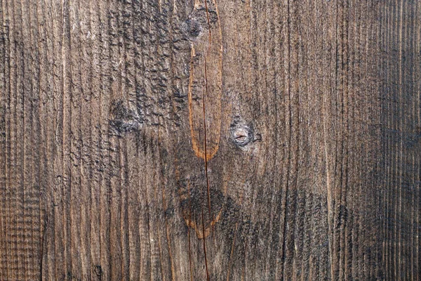 Tekstura Jednej Starej Wyblakłej Pękniętej Drewnianej Deski Zbliżenie — Zdjęcie stockowe