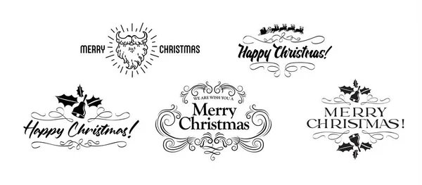 Christmas Holiday Pattern Design Vector Illustration — Stock Vector