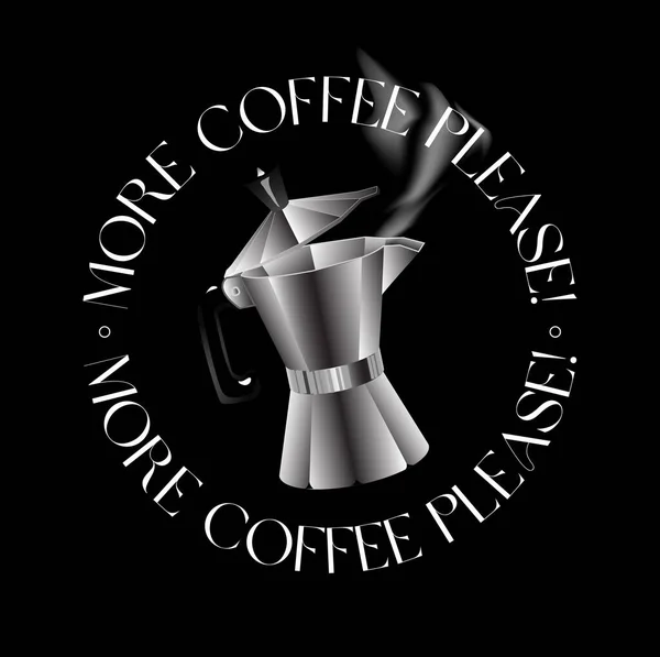 Kaffee Zitiert Design Verwenden Sie Für Die Erstellung Von Paketen lizenzfreie Stockillustrationen