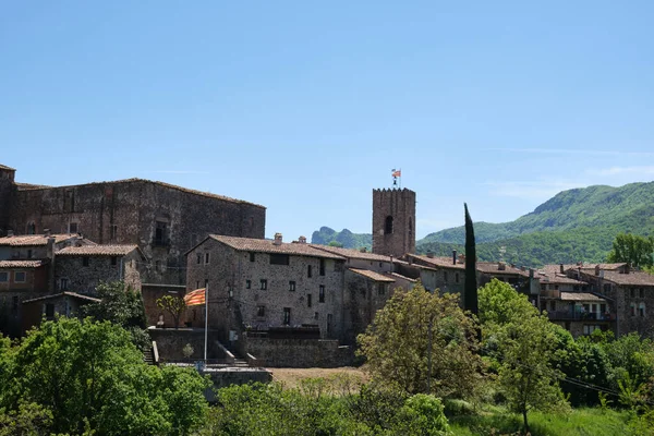 Girona Santa Pau Köyü, Katalonya