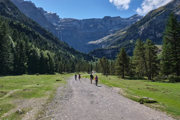 Monte Perdido Sirki (Gavarnie Sirki) Massif of Monte Perdido. Fransa, Occitanie, Hautes Pirenes