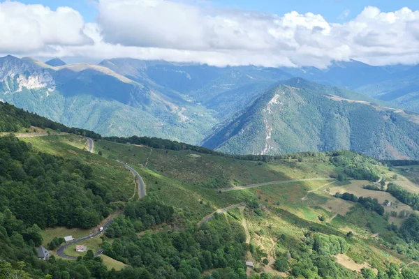 Col Aspin Paso Montaña Entre Vallee Aurre Vallee Campan Francia —  Fotos de Stock