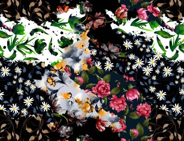 Латковий Леопардний Візерунок Абстрактний Дизайн Безшовного Візерунка Шкіри Тварин Ягуар — стокове фото
