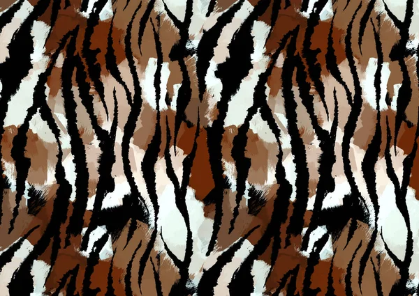Diseño Patrón Sin Costura Leopardo Piel Animal Abstracta Jaguar Leopardo Imagen de stock