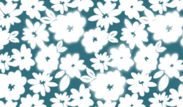 Hand draw flower pattern. Flowers background. Abstract elegance pattern.