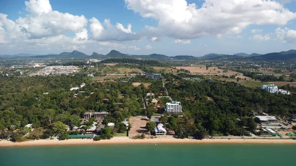 Die Landschaft Des Bang Saray Distrikts Chonburi Thailand Südostasien Mit — Stockfoto