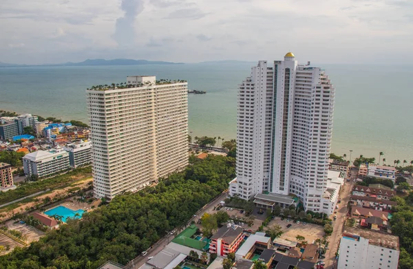 Moradias Residenciais Com Mais Andares Numa Zona Privilegiada Perto Mar — Fotografia de Stock