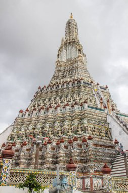 Tayland 'ın güneydoğu Asya bölgesindeki Tayland Tapınağı Wat Arun.