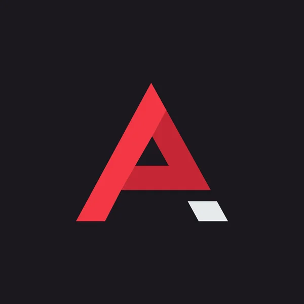 Een Logo Ontwerp Sjabloon Grafisch Alfabet Symbool Voor Corporate Business — Stockvector