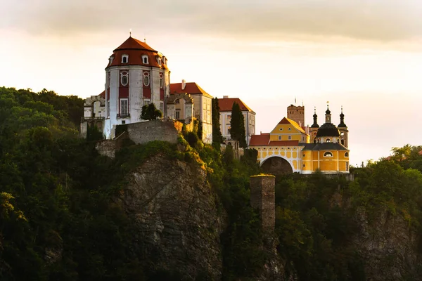 Vranov Nad Dyji Castle Gelegen Aan Zuidelijke Grens Van Tsjechische — Stockfoto