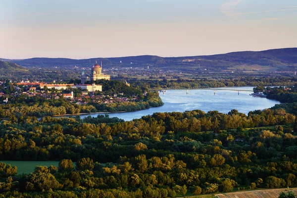 Catedral Esztergom Uma Igreja Classicista Hungria Sede Catedral Primaz Húngaro — Fotografia de Stock