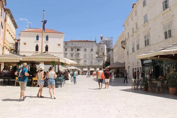 Downtown Split Croatia — Stock Photo, Image