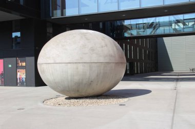 Çek Cumhuriyeti Pilsen 'de Yumurta Heykeli