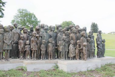 Lidice, Çek Cumhuriyeti 'nde Anıt