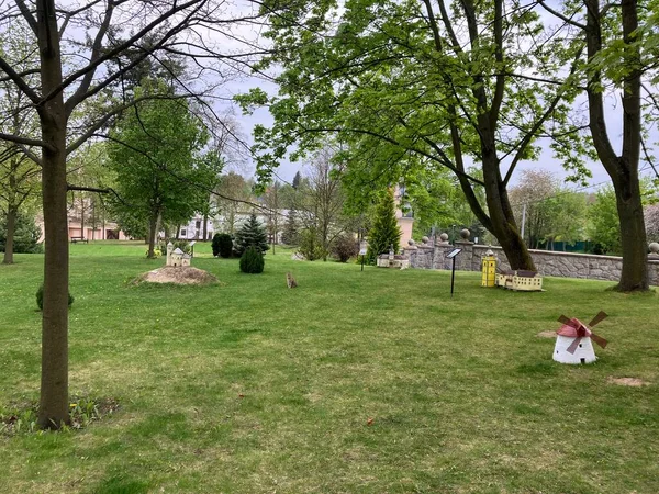 Çek Cumhuriyeti Kunice 'deki minyatür park