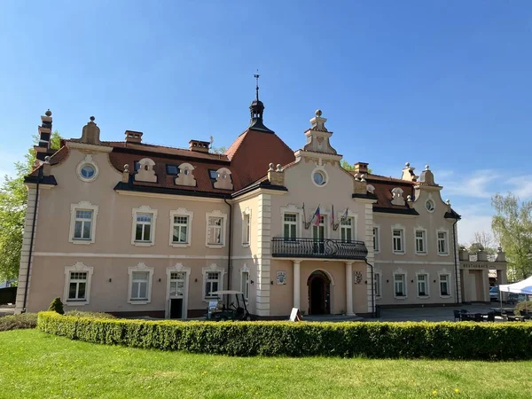 Berchtold Castle Kunice Czech Republic Stockbild