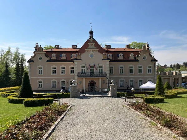 Berchtold Castle Kunice Czech Republic Images De Stock Libres De Droits