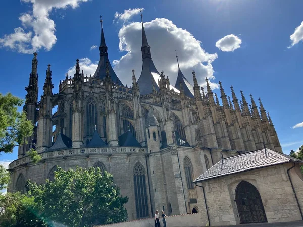 Barbara Church Kutna Hora Tsjechië — Stockfoto