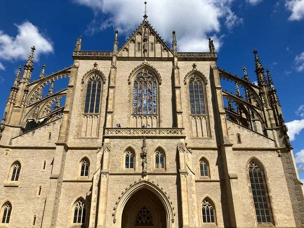 Kirche Der Heiligen Barbara Kutna Hora Tschechische Republik — Stockfoto