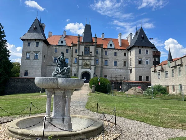 Zleby Castle Czech Republic — Zdjęcie stockowe