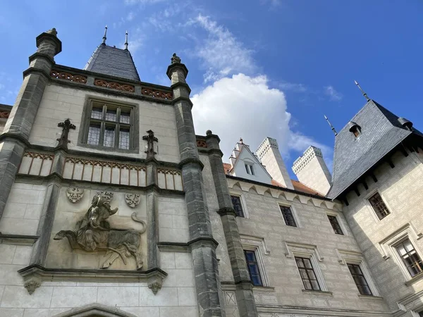 Zleby Castle Czech Republic — Stok fotoğraf